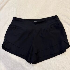 Fila Women's Black Athletic Shorts